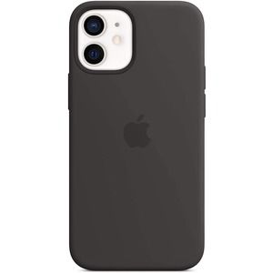 Apple iPhone 12 Mini Silicone Case with MagSafe - Black